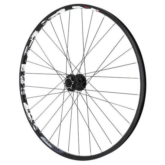 Koło przednie dwuścienne z oczkiem piasty shimano 6 otworów 32 szprychy obręcz V
