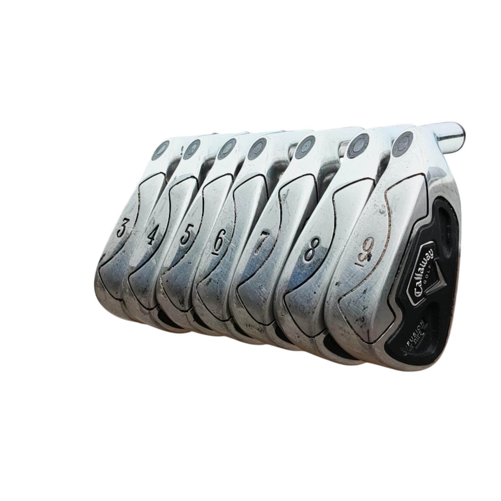 Callaway Fusion WideSole IJzerset / 3-9i / Flex Regular / Grafiet 3/7