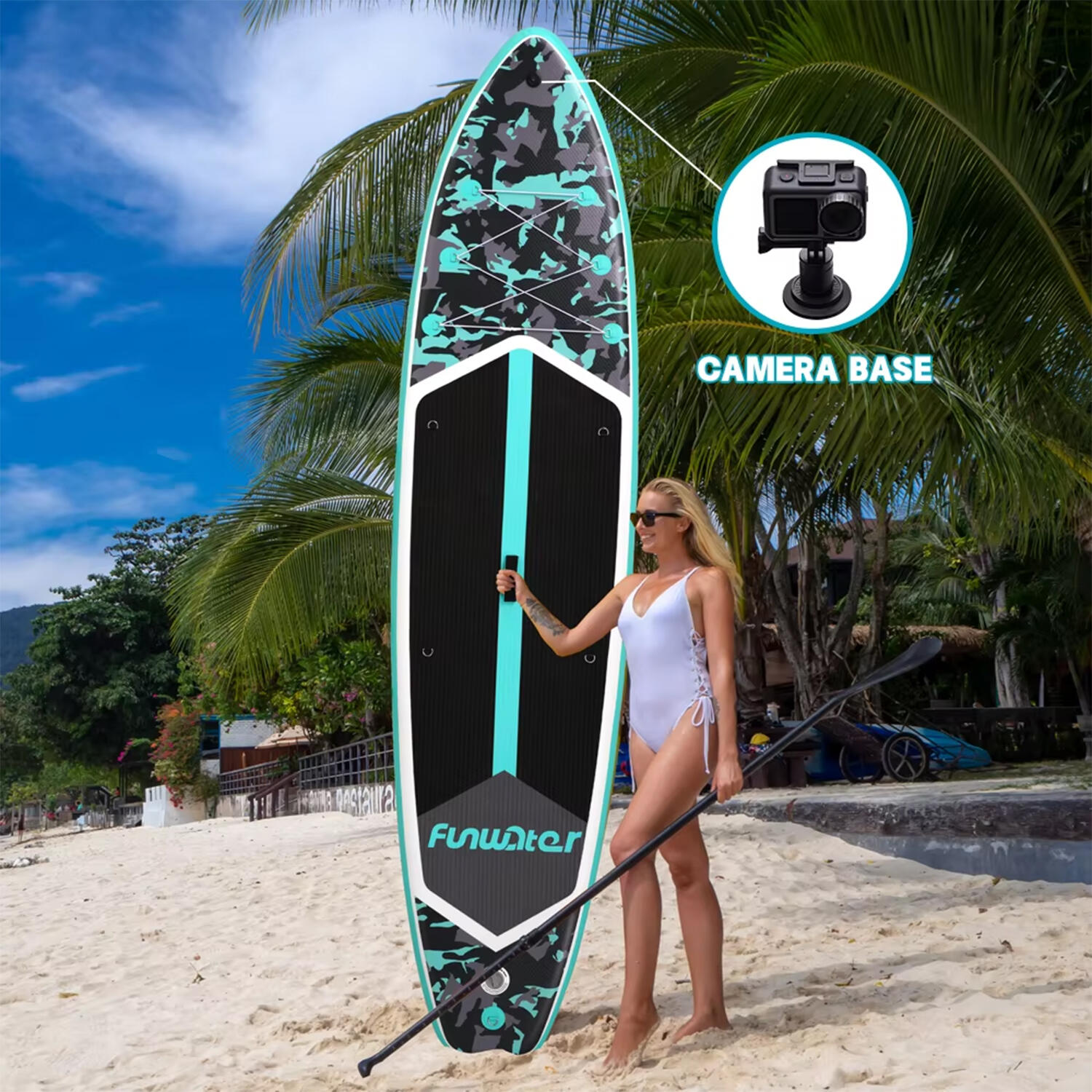 SUP Board Wide Stable Max 180kg 350x83x15cm SUPFW32C 5/6