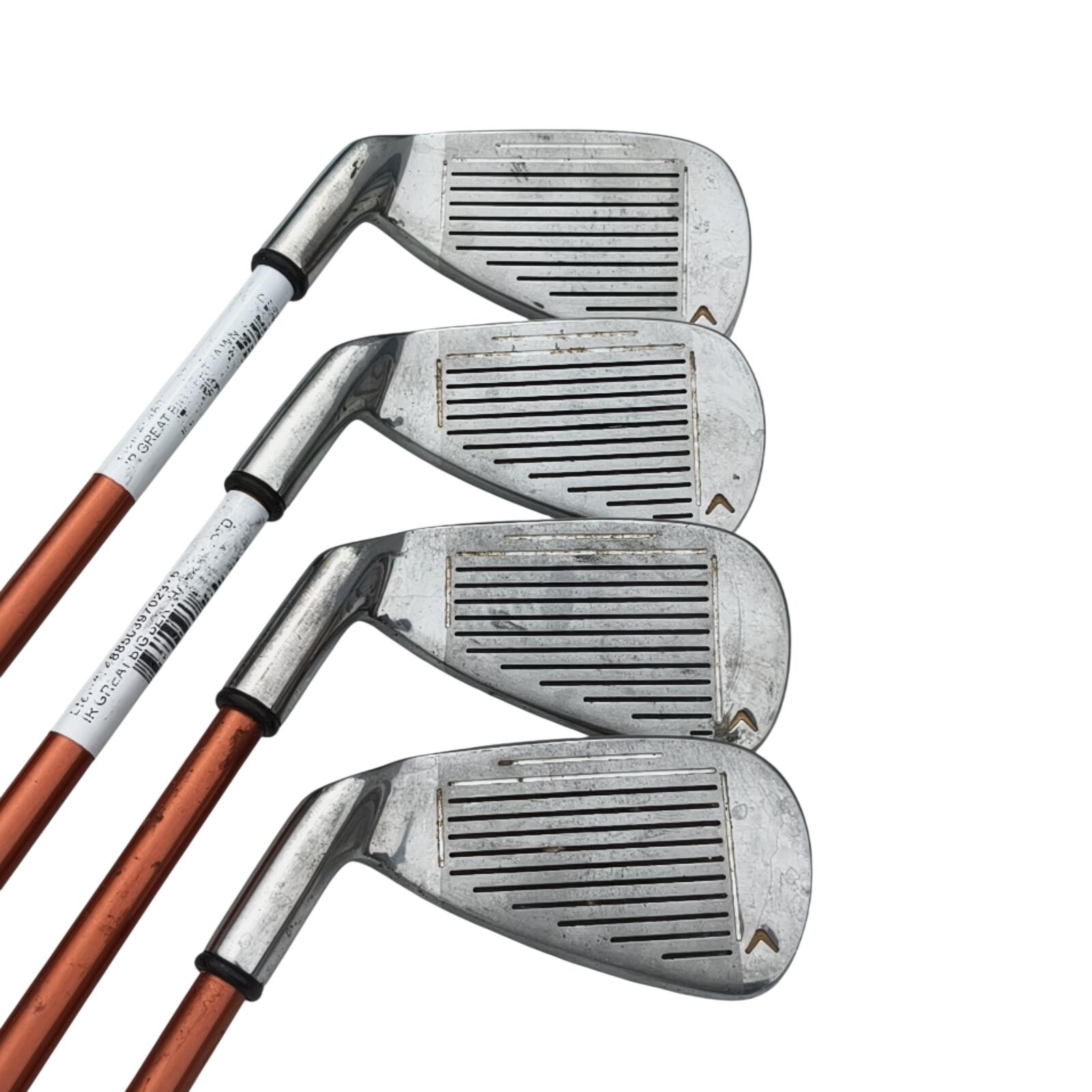 Callaway Fusion WideSole IJzerset / 3-9i / Flex Regular / Grafiet 7/7