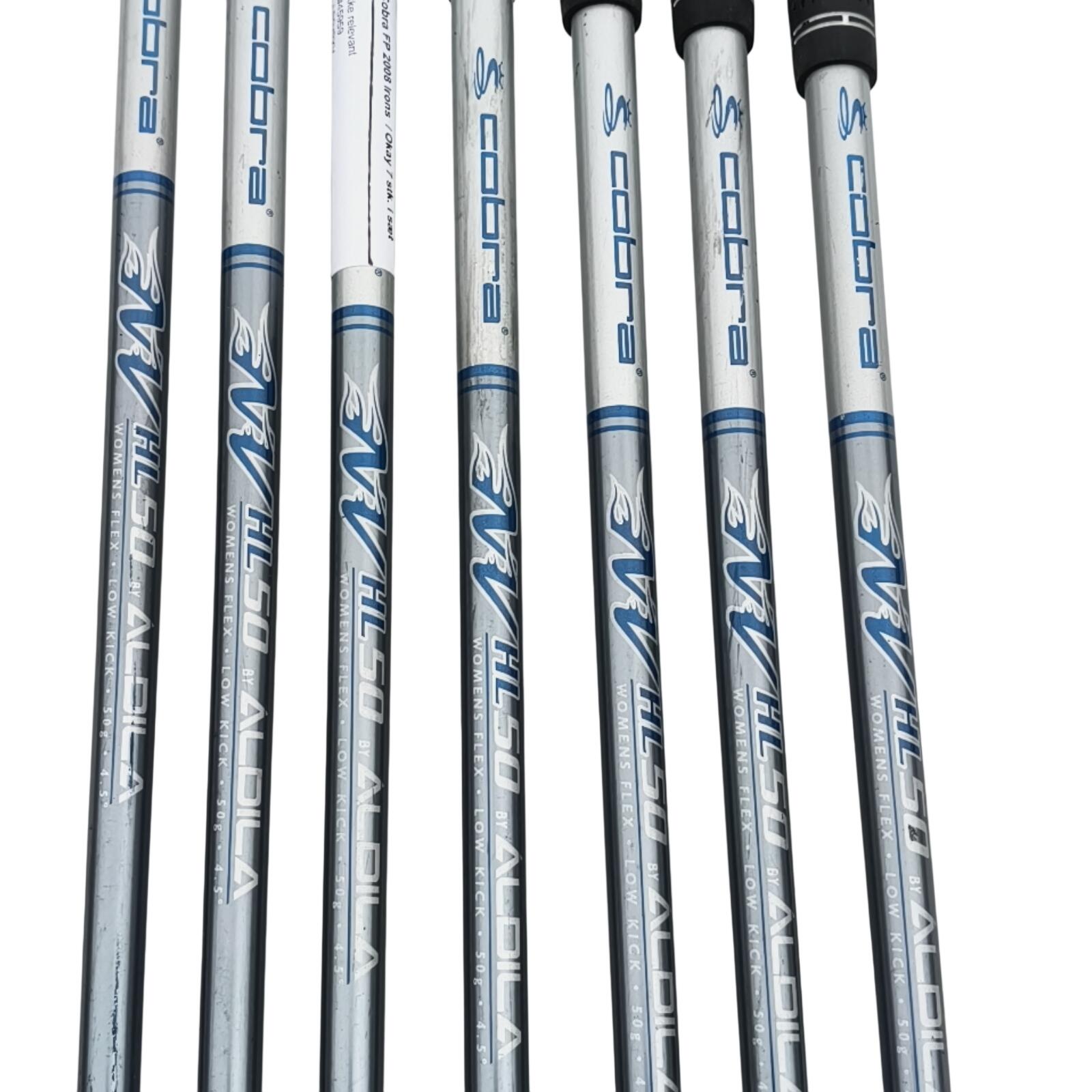 Cobra King FP IJzerset / 5-PW+SW / Flex Ladies / Grafiet 4/7