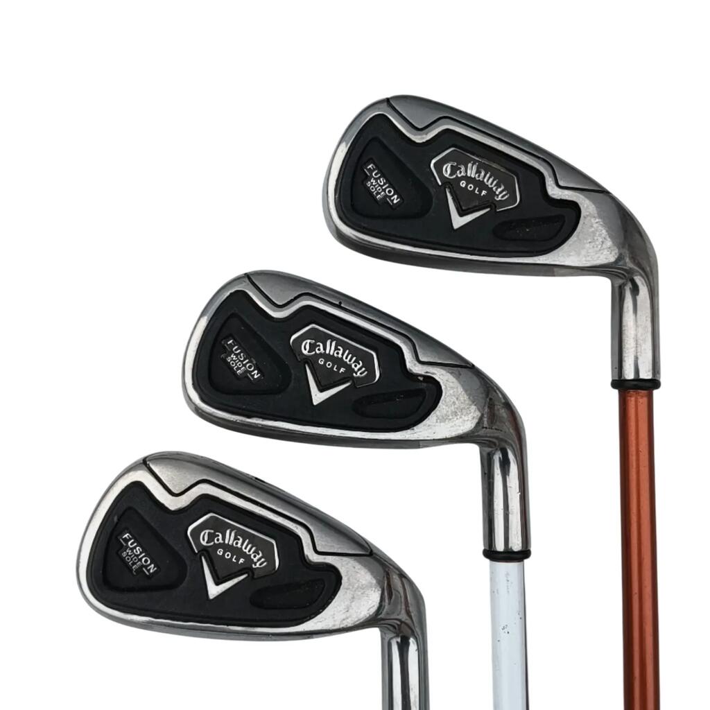 Callaway Fusion WideSole Iron Set / 3-9i / Flex Regular / Graphite