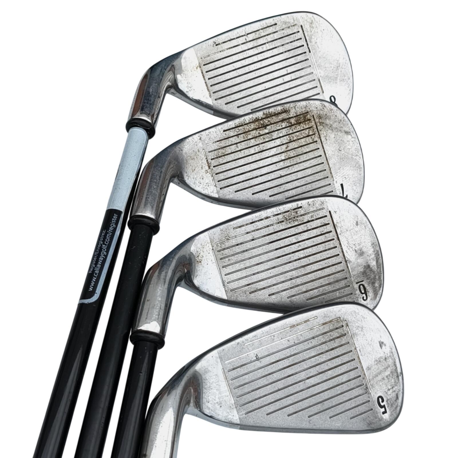 Callaway Big Bertha IJzerset / 5-PW+SW / Flex A-flex / Grafiet 6/7