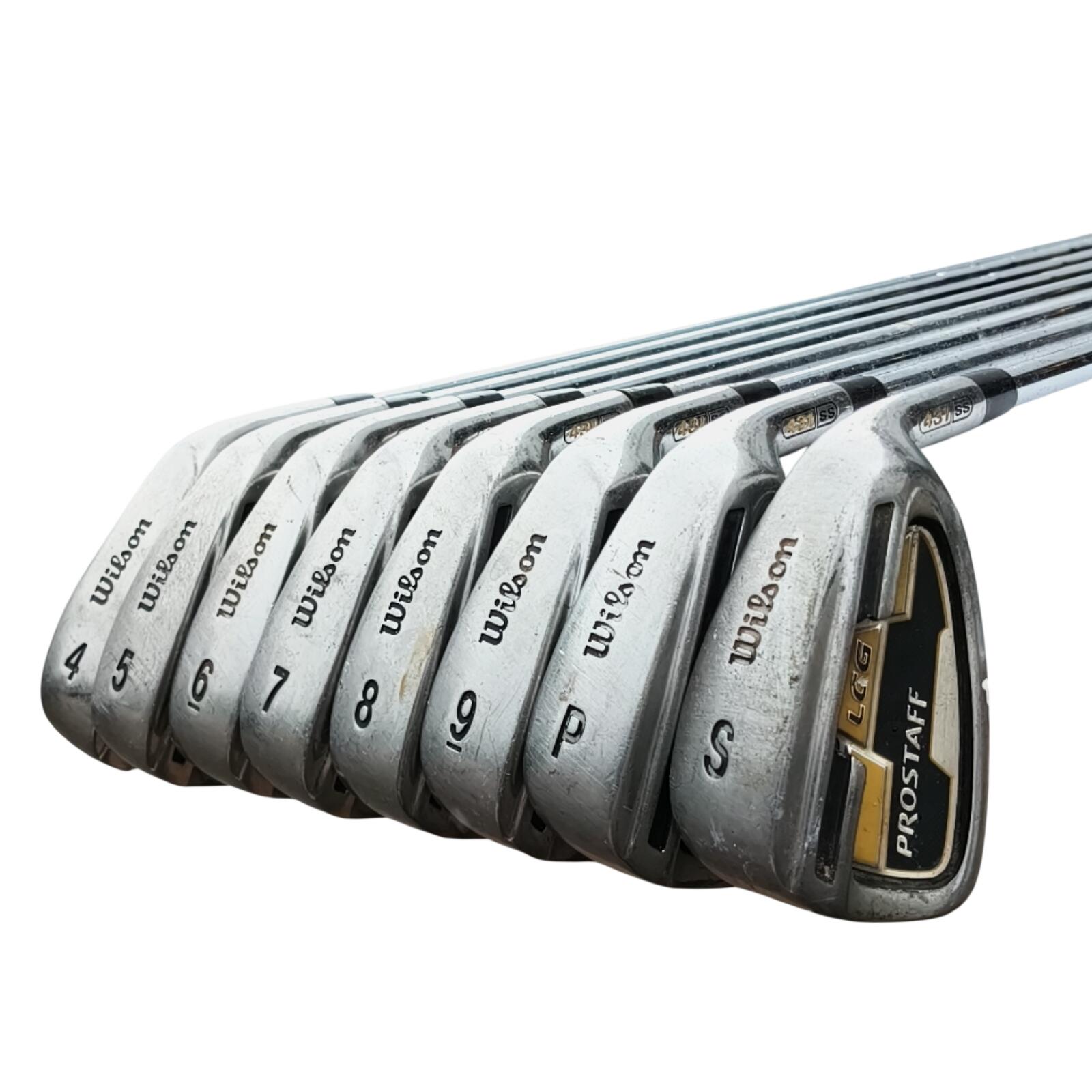 Wilson Prostaff LCG IJzerset / 4-PW+SW / Flex Regular / Staal 3/7