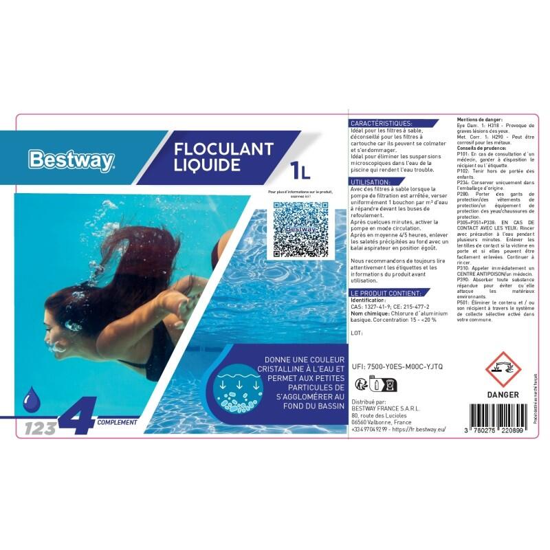 Bestway Floculant Liquide - 1 Litre 4/4