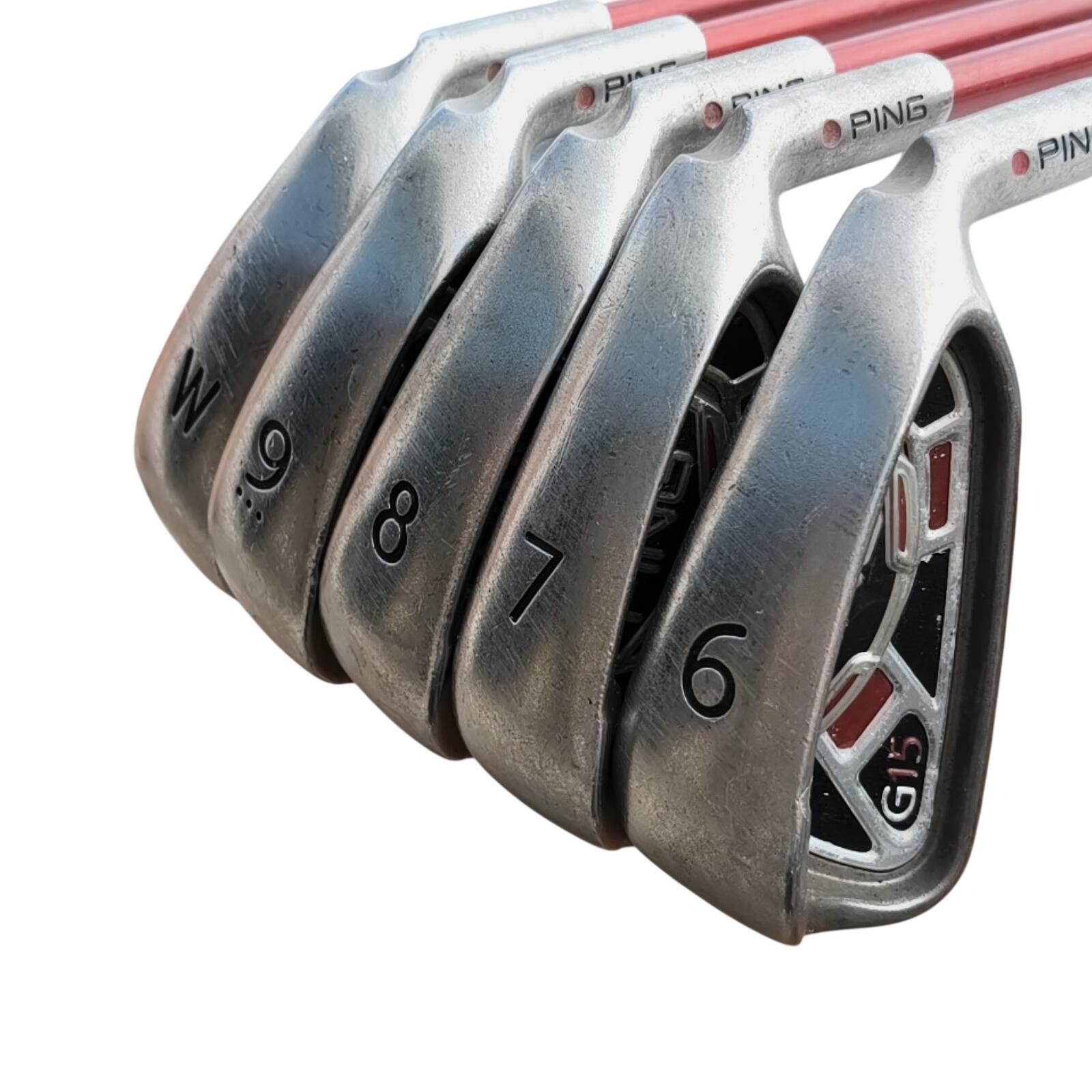 PING G15 IJzerset / 6-PW / Flex Regular / Grafiet 3/7