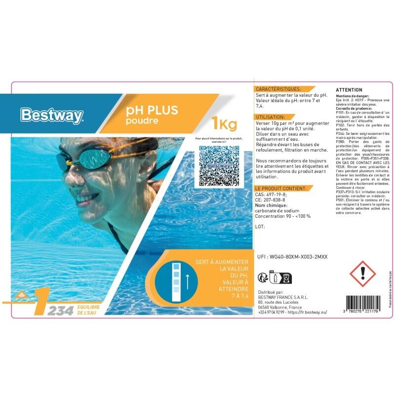 Bestway pH Plus 1 Kg Poudre 4/4