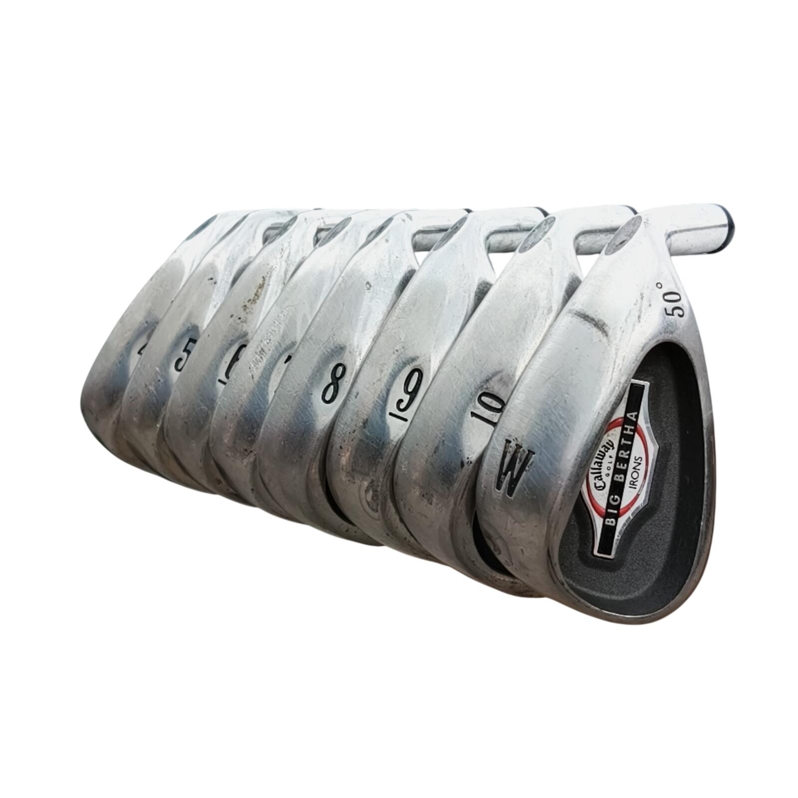 Callaway Big Bertha IJzerset / 4-PW+SW / Flex Regular / Grafiet 3/7