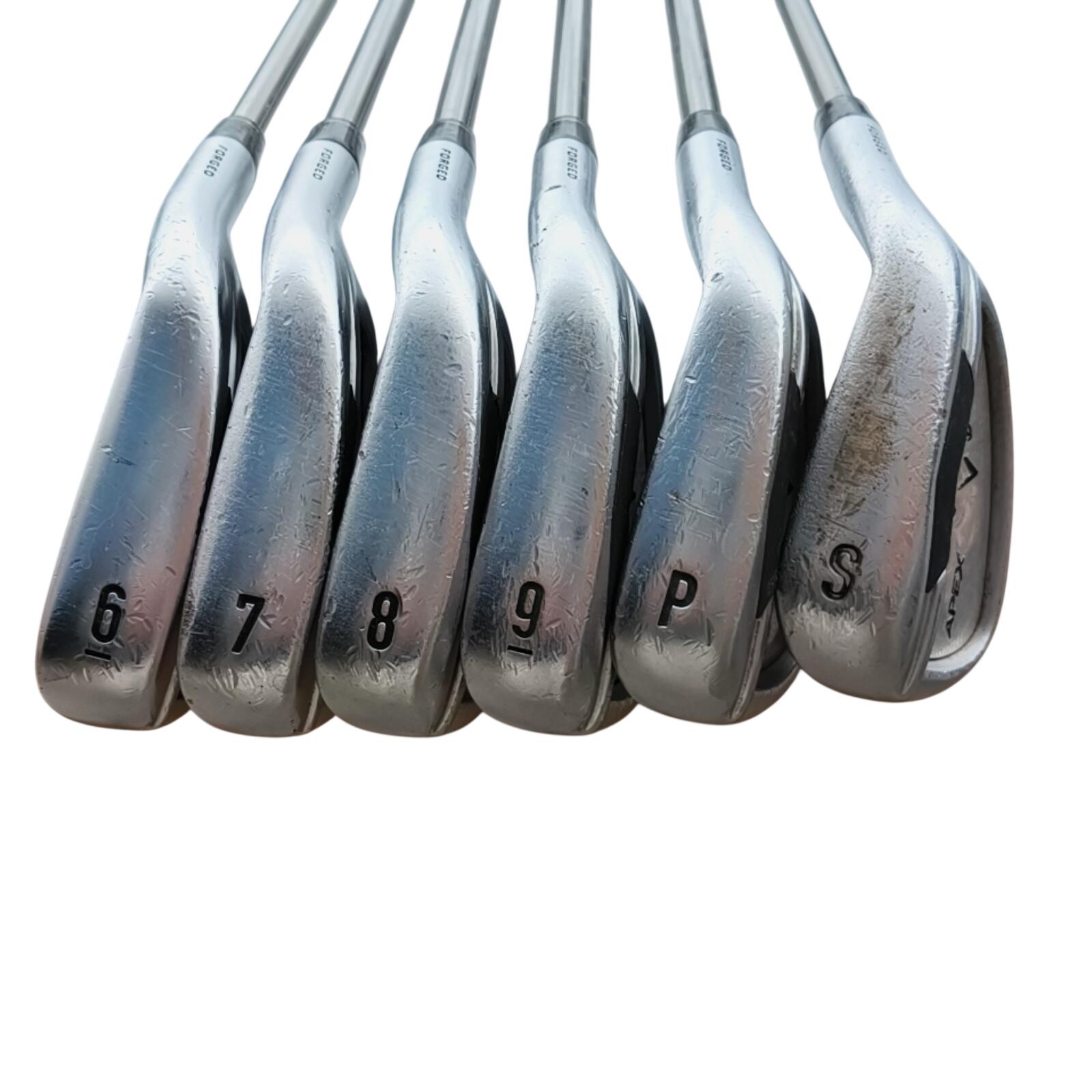 Callaway Apex Forged IJzerset / 6-PW+SW / Flex Regular / Grafiet 2/7
