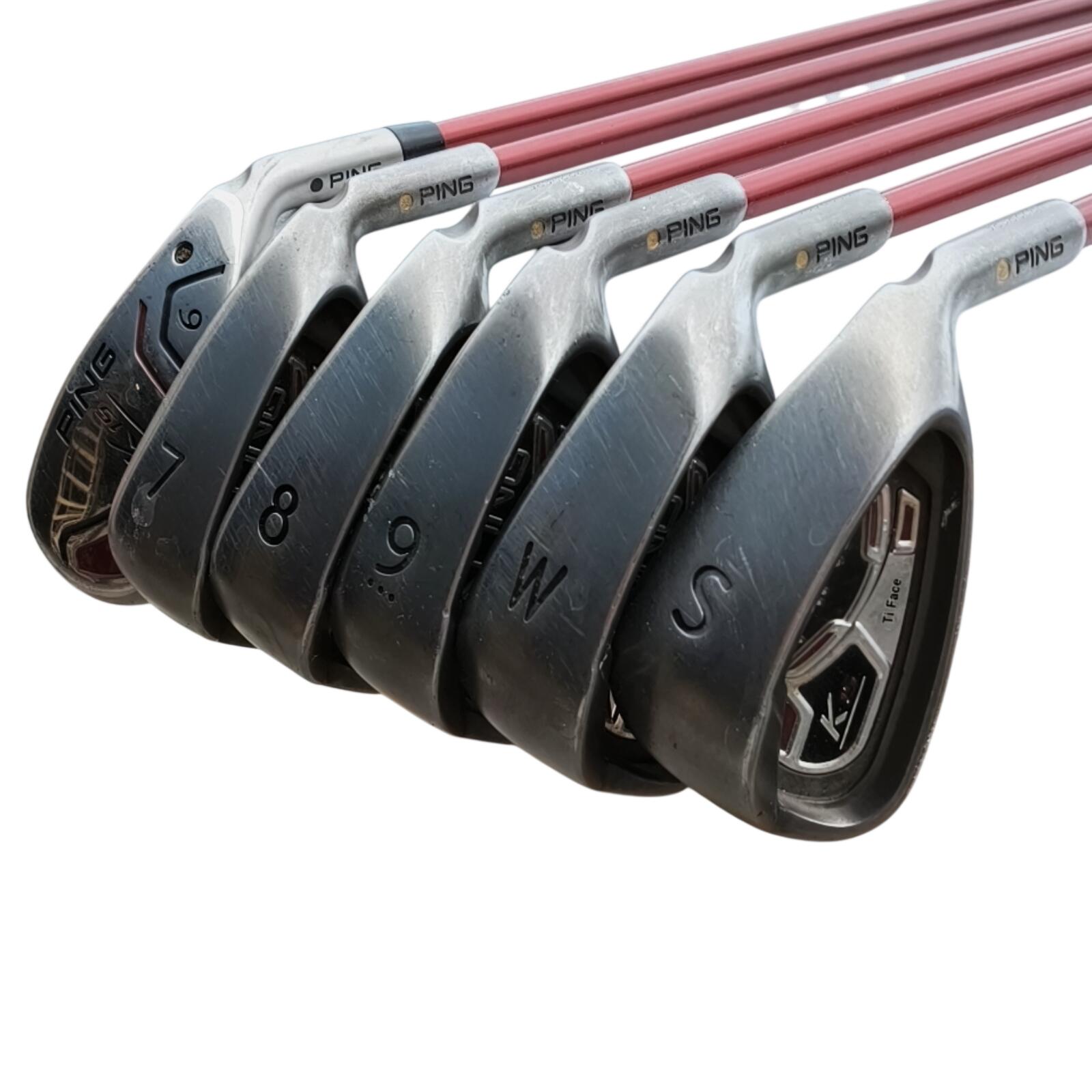 PING K15 IJzerset / 6-PW+SW / Flex Regular / Grafiet 3/7