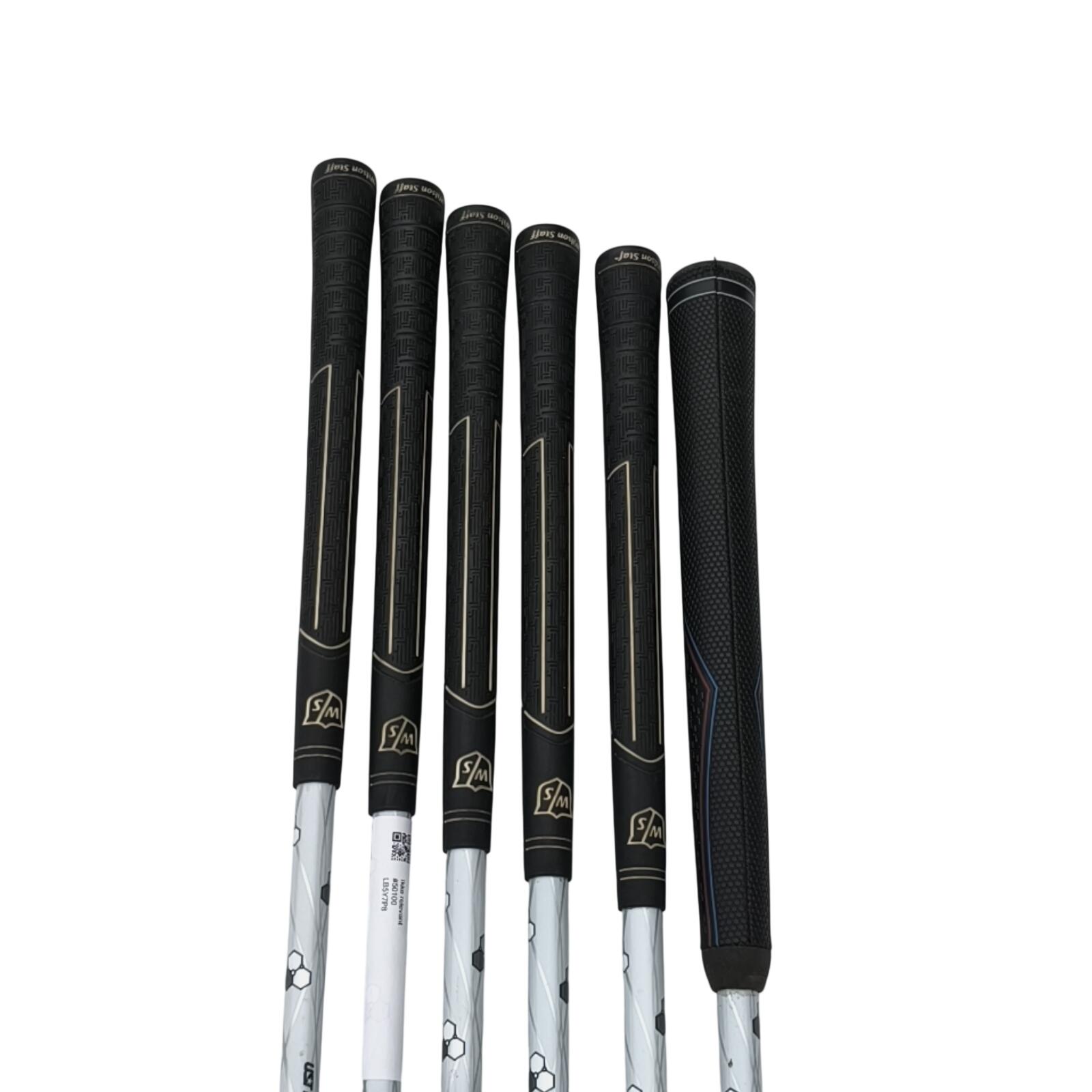 Wilson D200 IJzerset / 6-PW+SW / Flex Regular / Grafiet 5/7