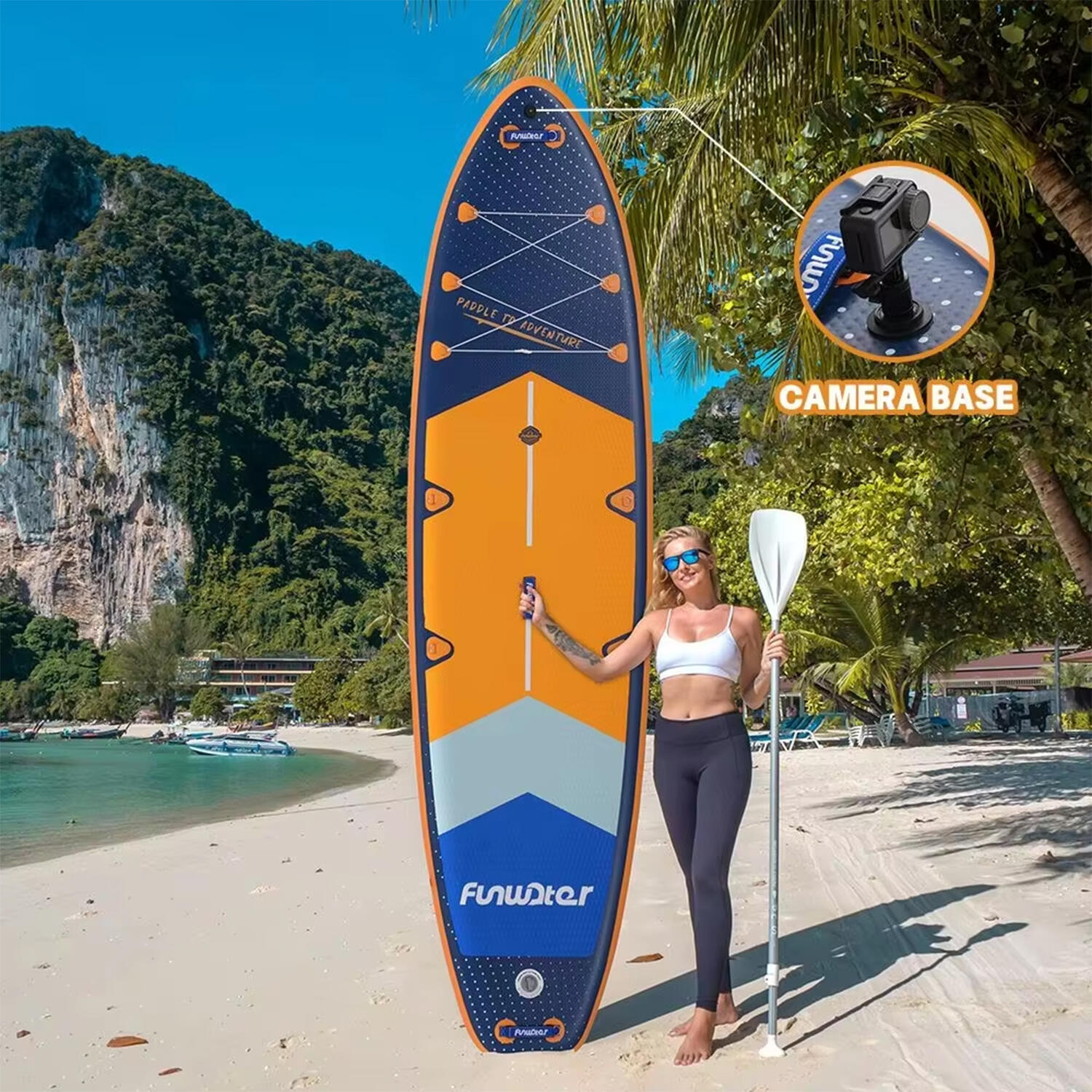 SUP Board Wide Stable Max 180kg 350x89x15cm SUPFW43B 7/7