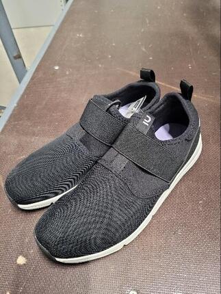 Damen Urban Walking Schuhe PW 160 Slip On schwarz lila
