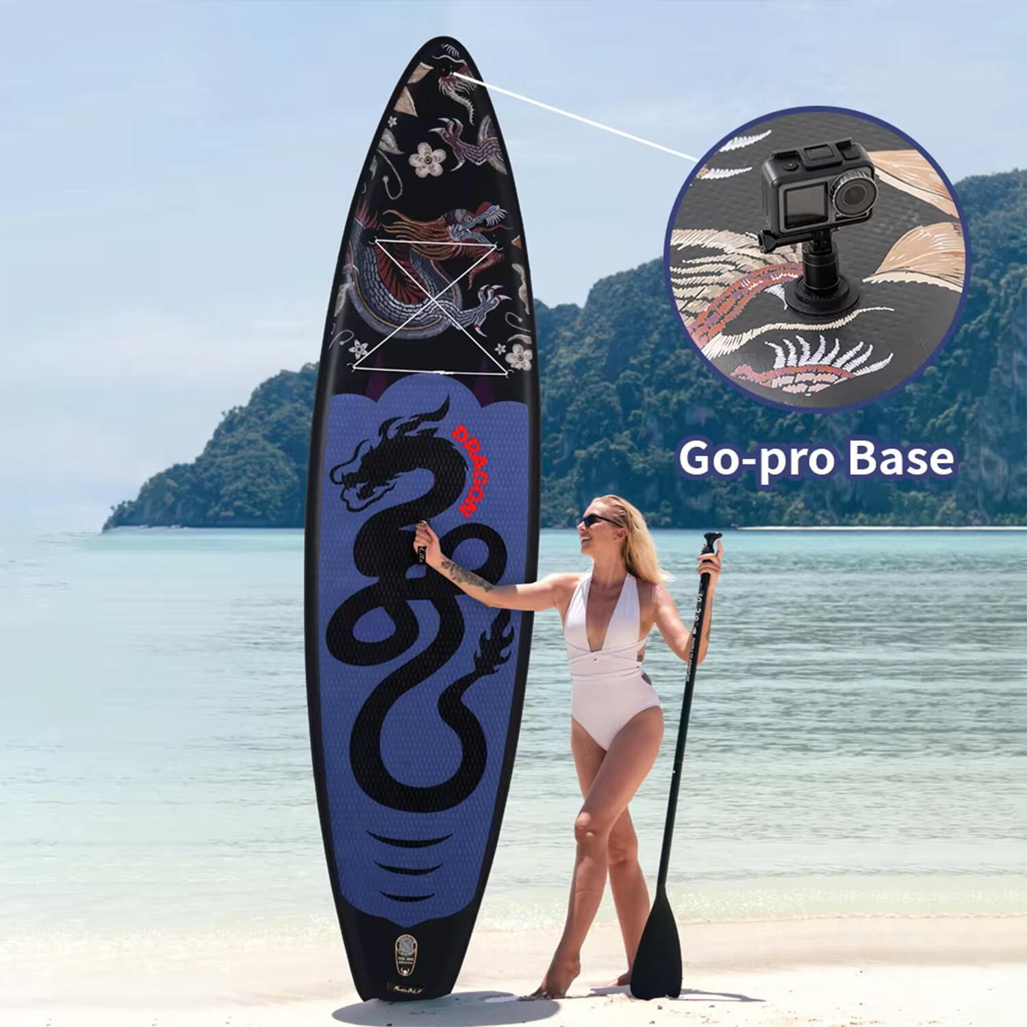 SUP Board Wide Stable Max 180kg 350x83x15cm SUPFR17U 5/7