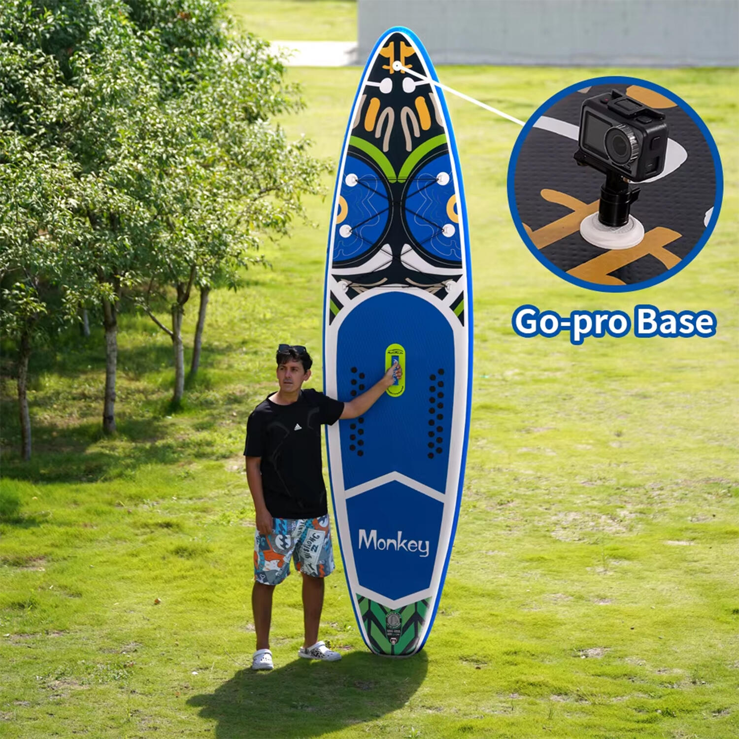 SUP Board Wide Stable Max 180kg 350x83x15cm SUPFR02E 6/7