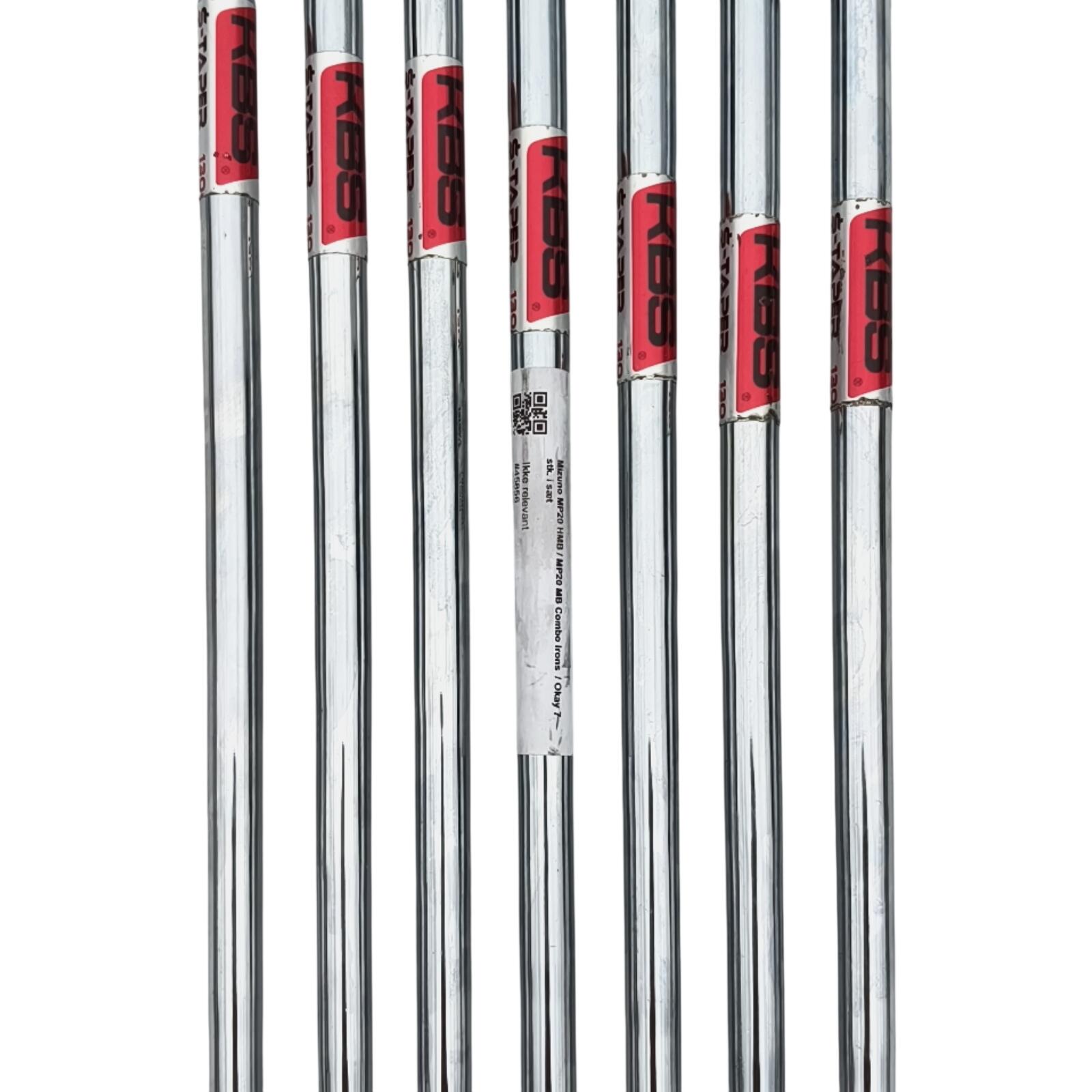 Mizuno MP-20 IJzerset / 4-PW / Flex Stiff / Staal 4/7