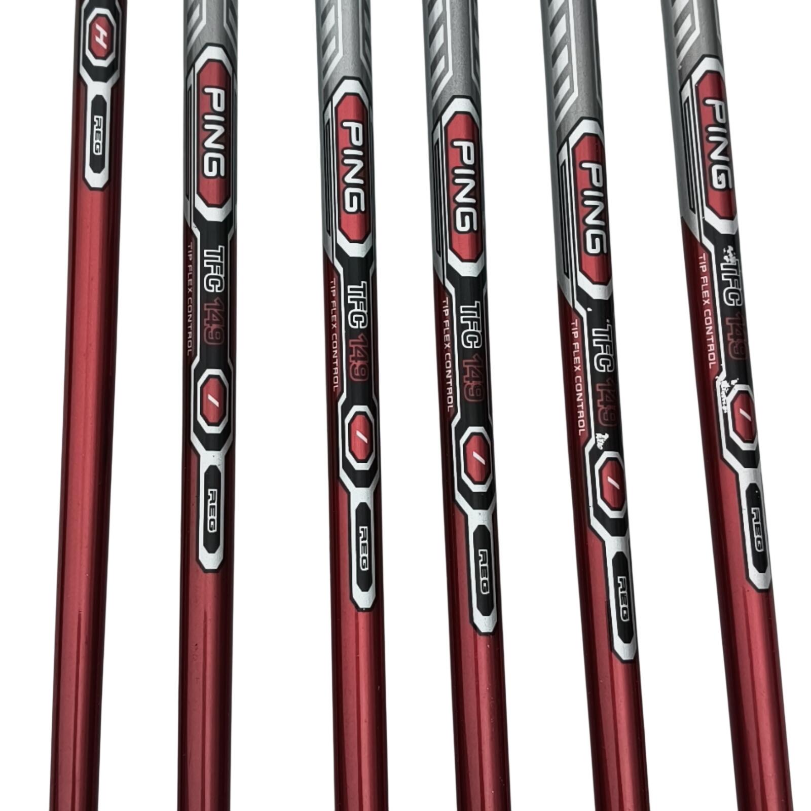 PING K15 IJzerset / 6-PW+SW / Flex Regular / Grafiet 4/7