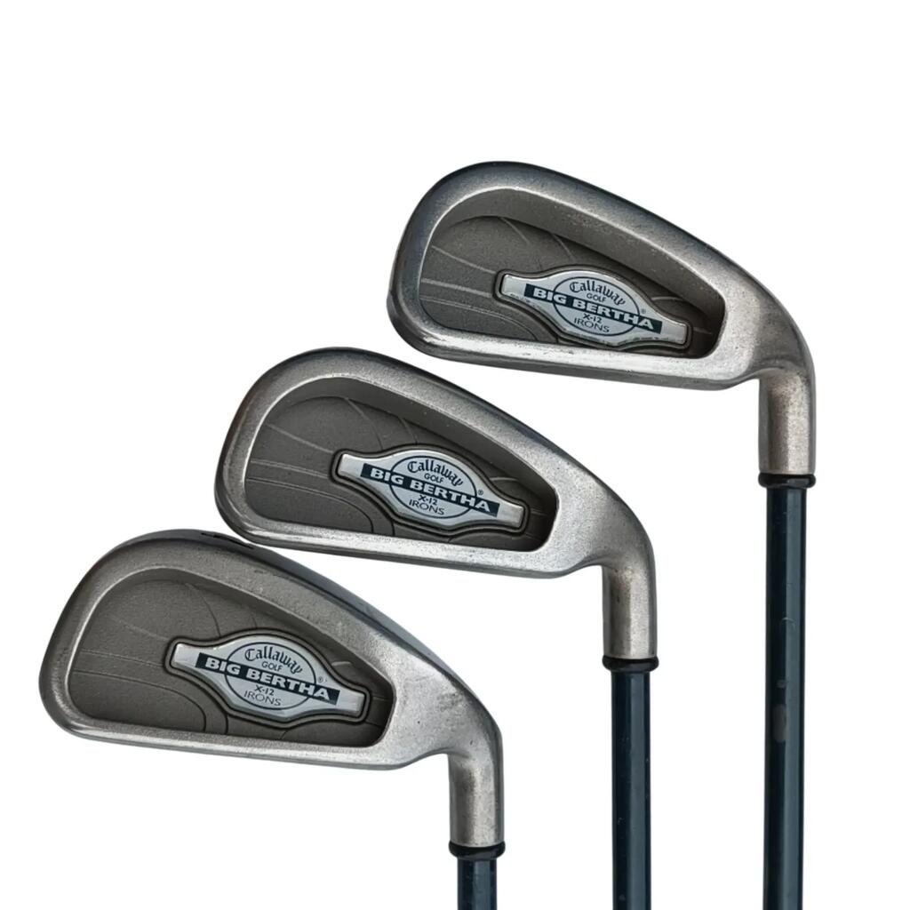 Callaway Big Bertha X12 Iron Set / 4-PW+SW / Flex Ladies / Graphite
