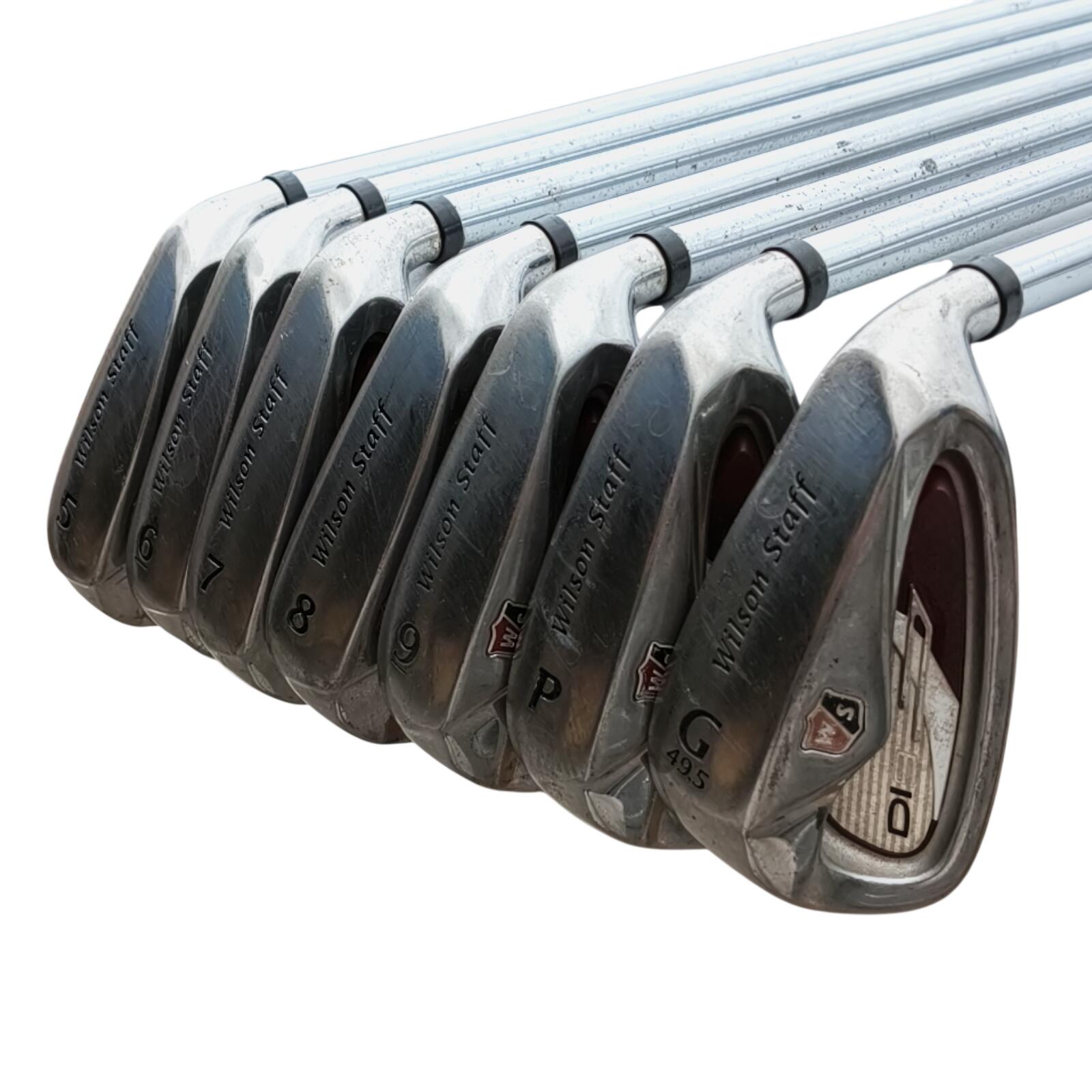 Wilson DI9 IJzerset / 5-PW+GW / Flex Uniflex / Staal 3/7