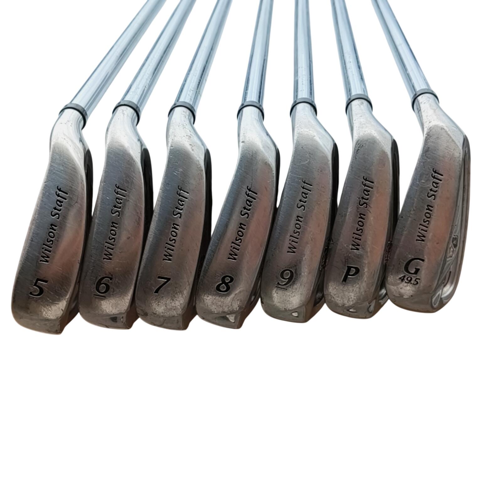 Wilson DI9 IJzerset / 5-PW+GW / Flex Uniflex / Staal 2/7