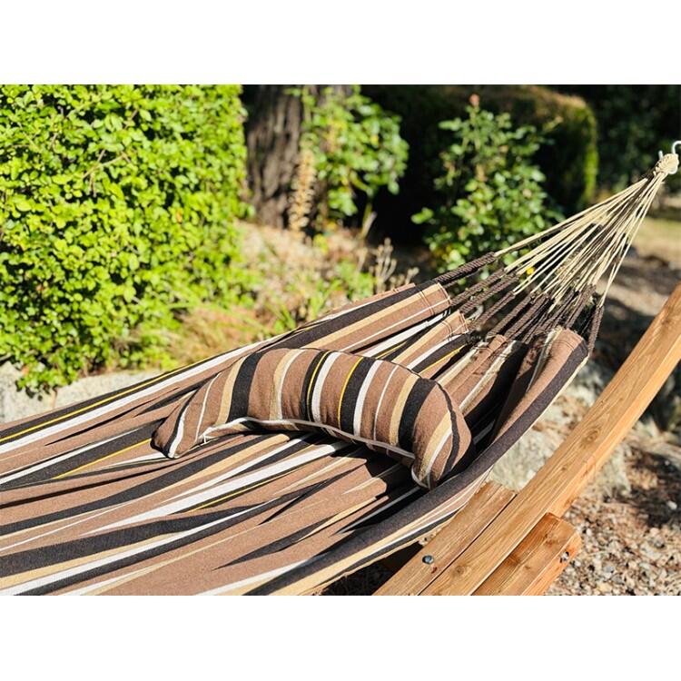Tropical Hamac - Hamac avec support bois Latino XL Choco Oro 4/5