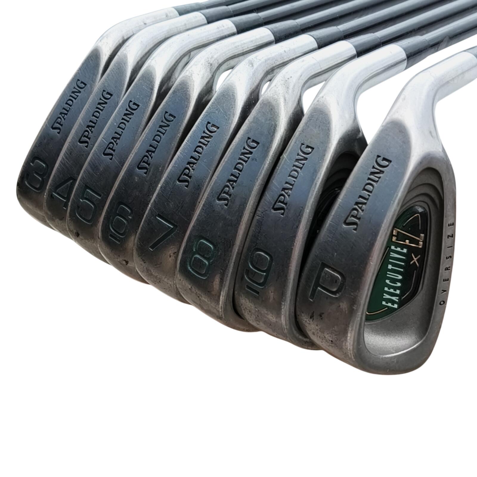Spalding Executive EZ IJzerset / 3-PW / Flex Regular / Grafiet 3/7