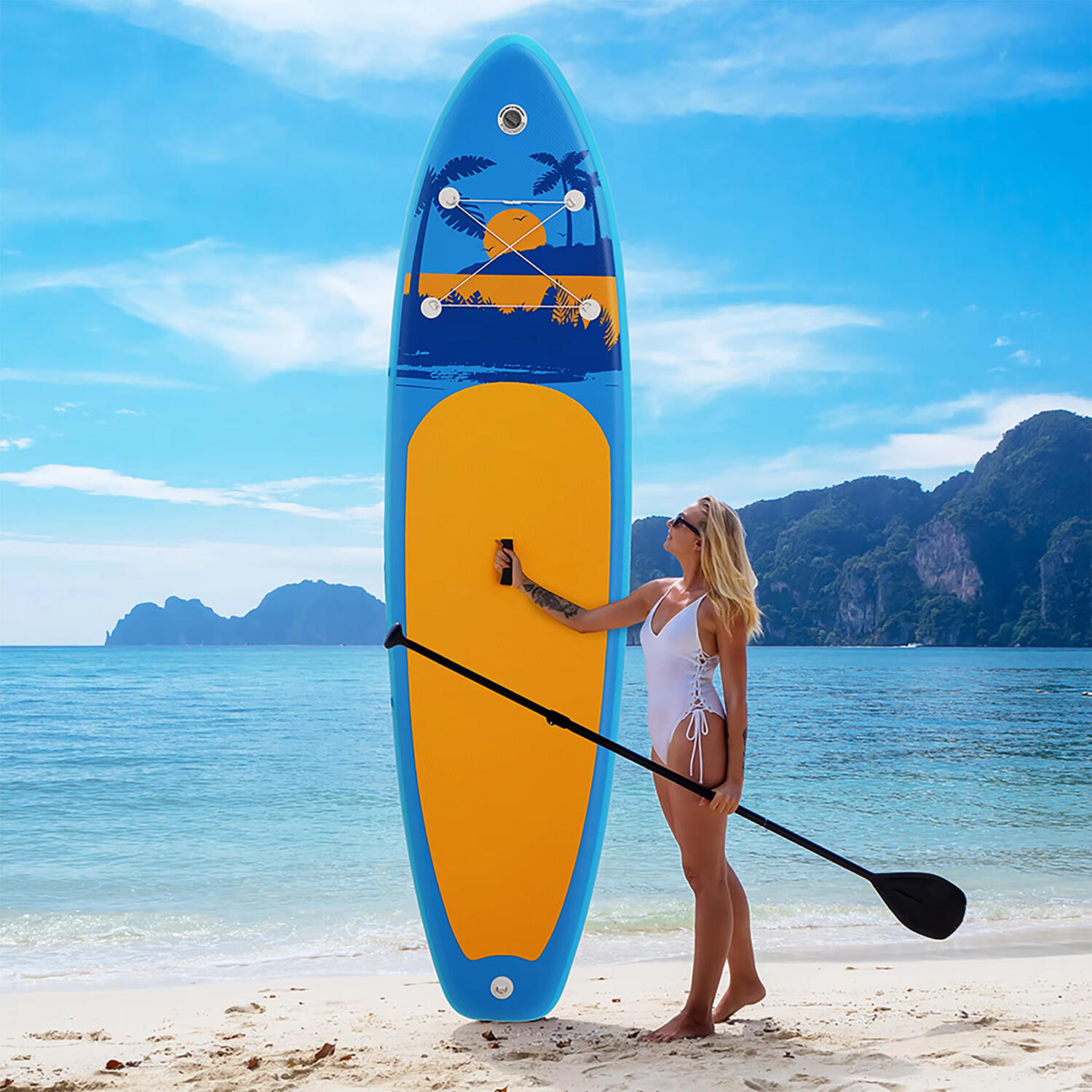 SUP Board Wide Stable Max 180kg 335x83x15cm SUPFW31E 6/6