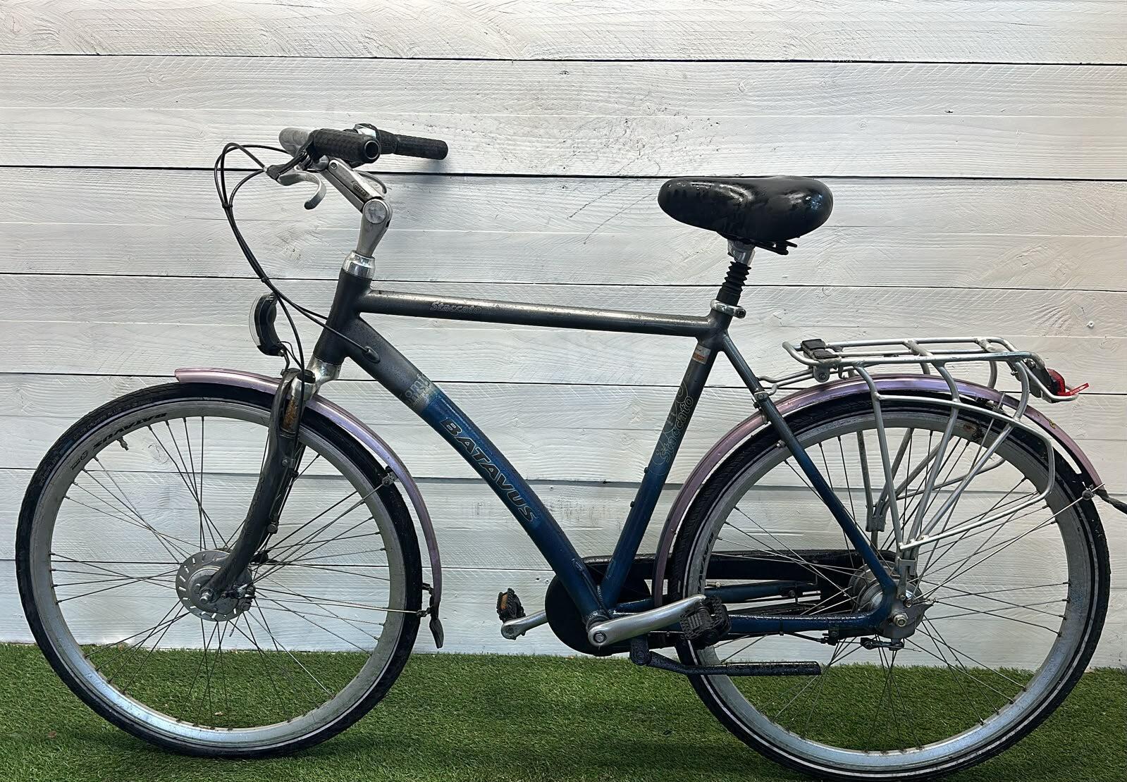 Batavus heren stadsfiets 28" - 8v, grijs, nagekeken en serviced 3/3