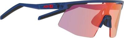 Azr kromic team jr-bril blauw gelakt/fotochromatisch scherm irisrood meerlaags k