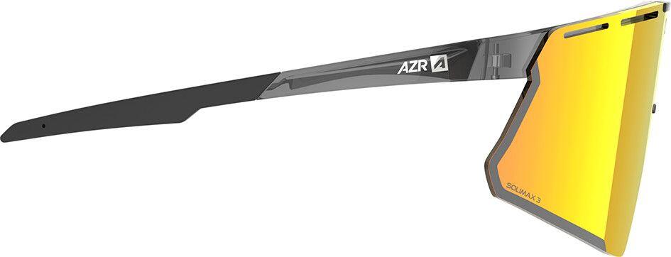 Lunettes AZR Vision RX Noir Crystal/Rouge + Ecran Incolore 3/5