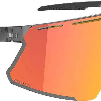 AZR Vision RX Glasses Black Crystal/Red + Clear Lens