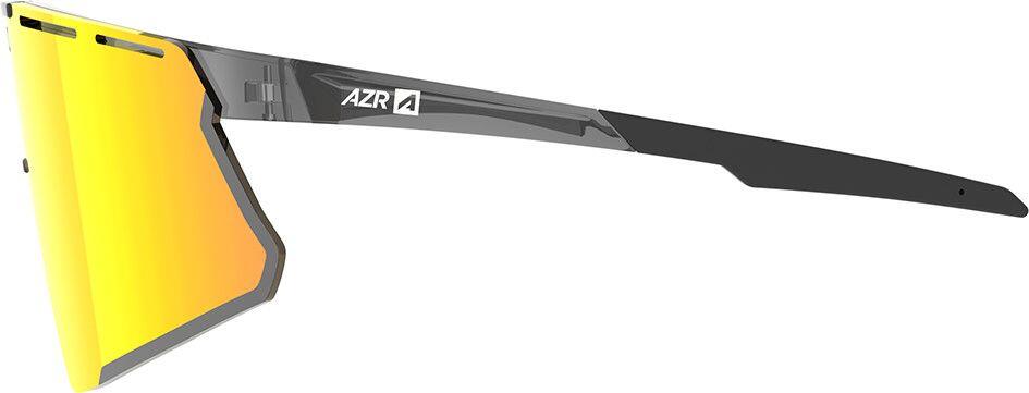 Lunettes AZR Vision RX Noir Crystal/Rouge + Ecran Incolore 4/5