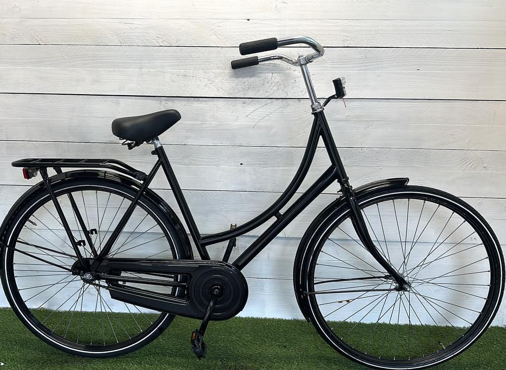Batavus stadsfiets 28", zwart - tweedehands, nagekeken en serviced. 3/3