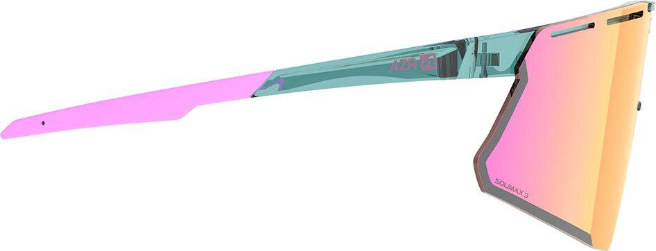 Lunettes AZR Vision RX Turquoise Crystal/Rose + Ecran Incolore 3/5