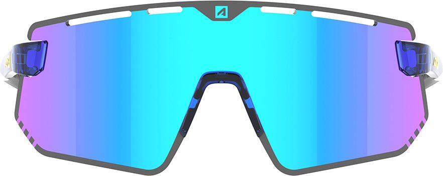 Lunettes AZR Flash RX Crystal bleu/Noir/Ecran bleu 2/5