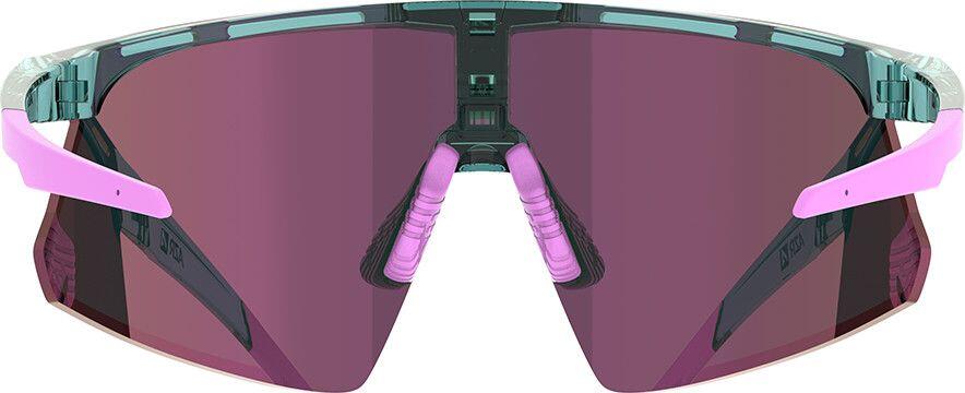 Lunettes AZR Vision RX Turquoise Crystal/Rose + Ecran Incolore 5/5