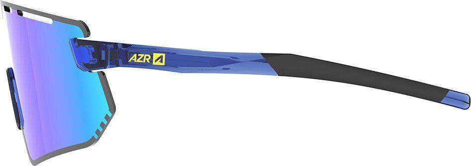 Lunettes AZR Flash RX Crystal bleu/Noir/Ecran bleu 4/5