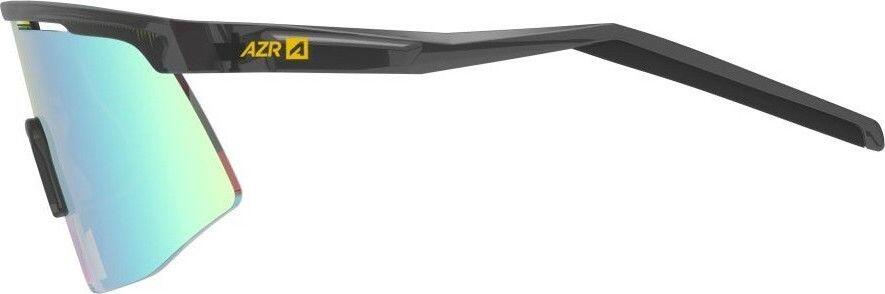 AZR Kromic Team Jr-bril Crystal Grijs Gelakt/Fotochromatisch scherm Irisé Gold M 4/5