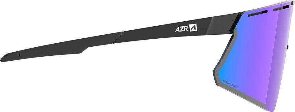 Lunettes AZR Vision RX Noir Verni/Bleu + Ecran Incolore 3/5