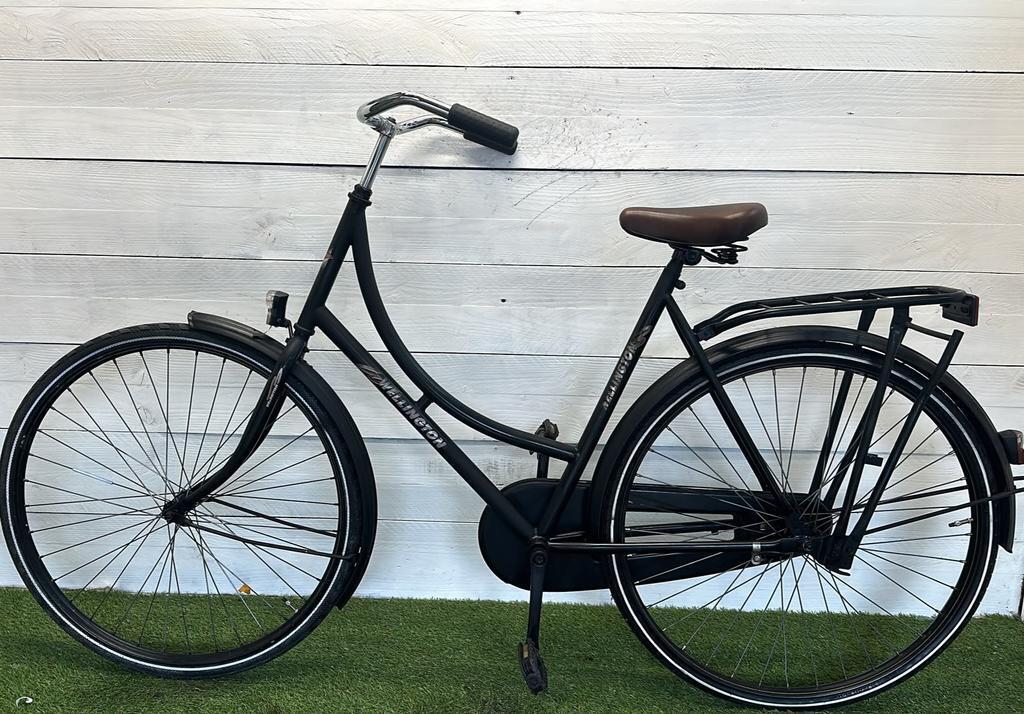 Tweedehands dames stadsfiets 28" - zwart, coasterrem, serviceronde 3/3