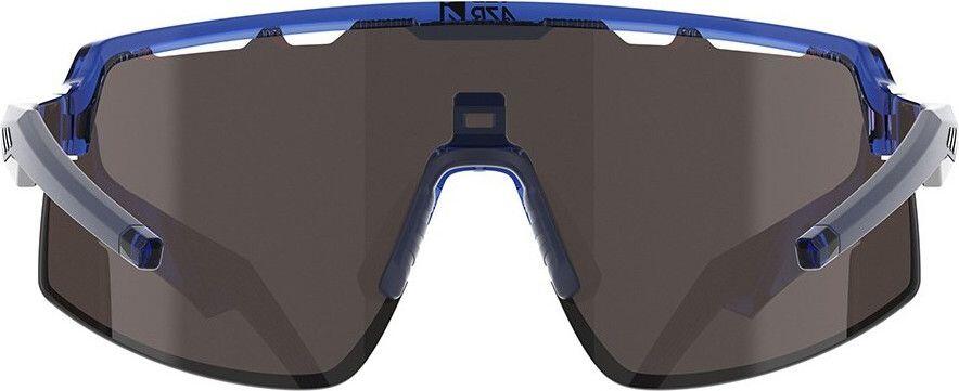 Lunettes AZR Speed RX Crystal bleu verni/Ecran hydrophobe rouge 3/5
