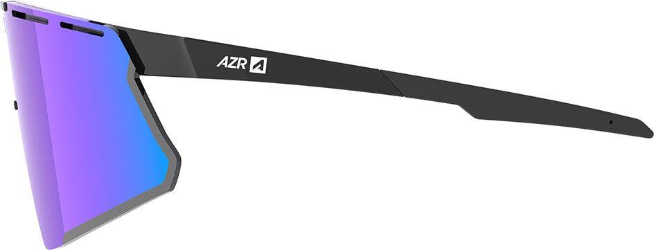 Lunettes AZR Vision RX Noir Verni/Bleu + Ecran Incolore 4/5