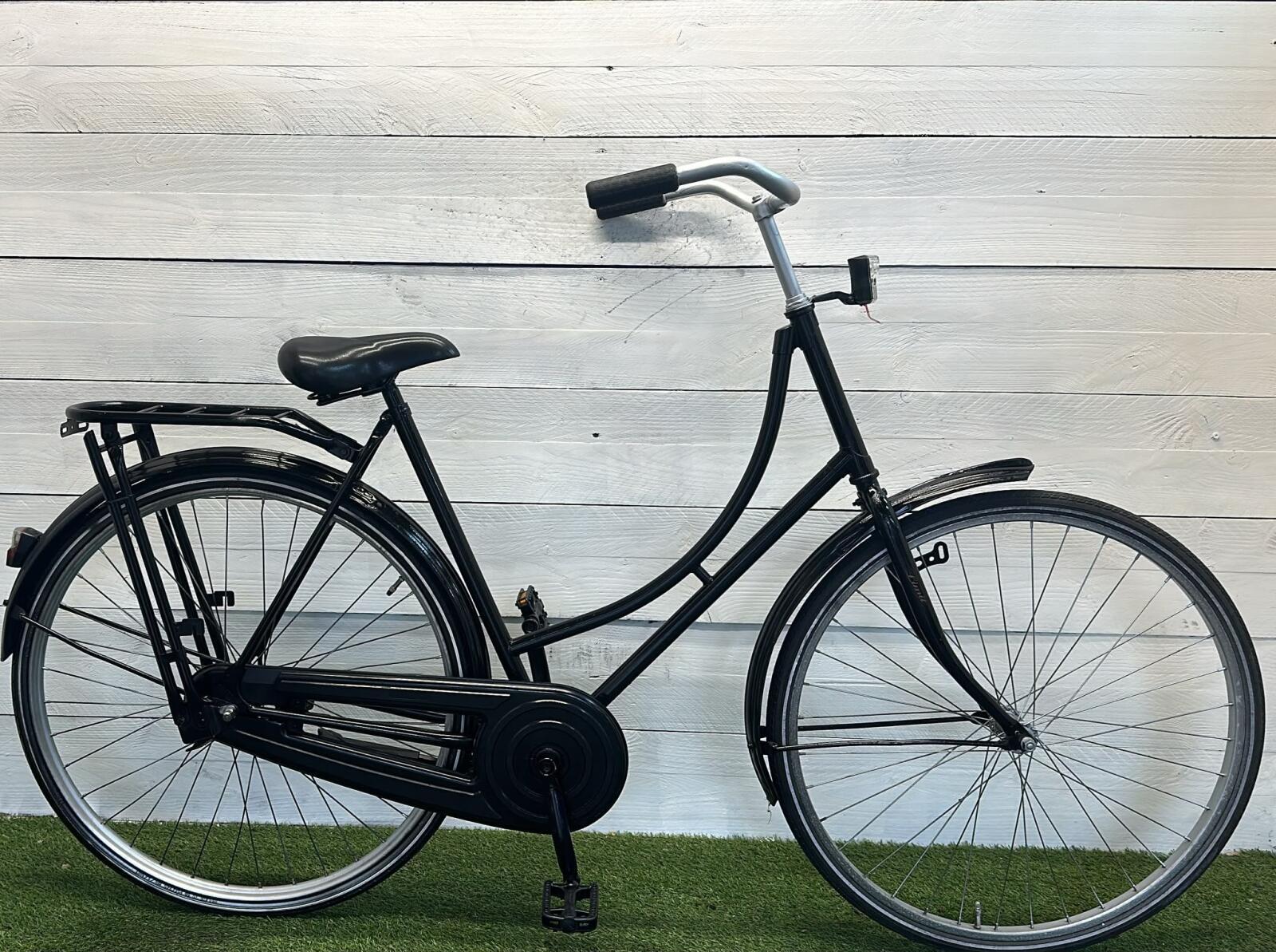Tweedehands dames stadsfiets 28" - zwart, coasterrem, serviceronde 3/3