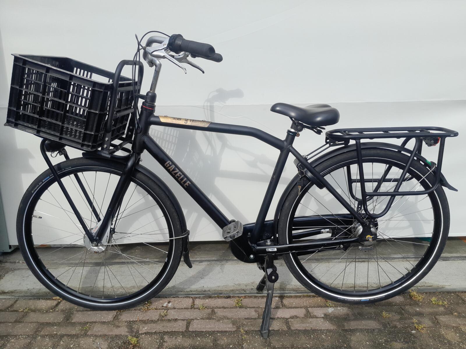 Gazelle Heavy Duty 28" - 54 cm, zwart, 3 versnellingen 3/5