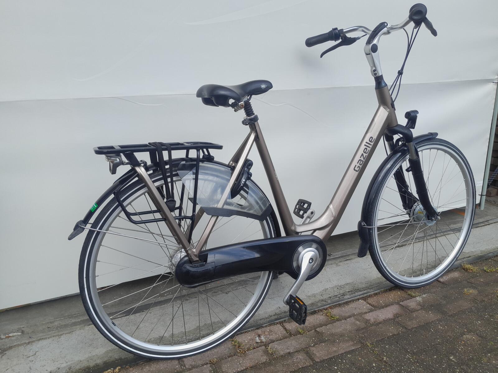 Gazelle Orange C7+ 28" - 57 cm, 7 versnellingen, voorvorkvering 2/5