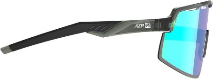 Lunettes AZR Speed RX Crystal army verni/Ecran hydrophobe vert 5/5
