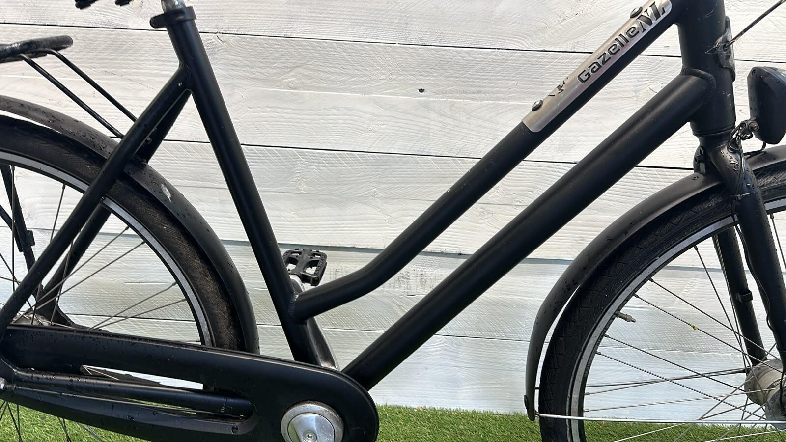 Gazelle stadsfiets dames 28" zwart 2/3