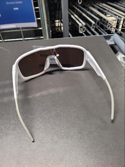 SKI- UND SNOWBOARDBRILLE F2 100 SCHÖNES WETTER WEISS BLAU 2/2
