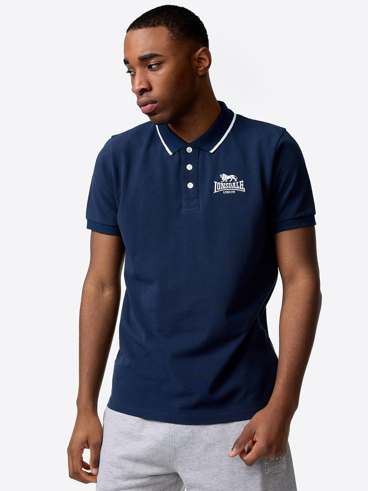 blue / white