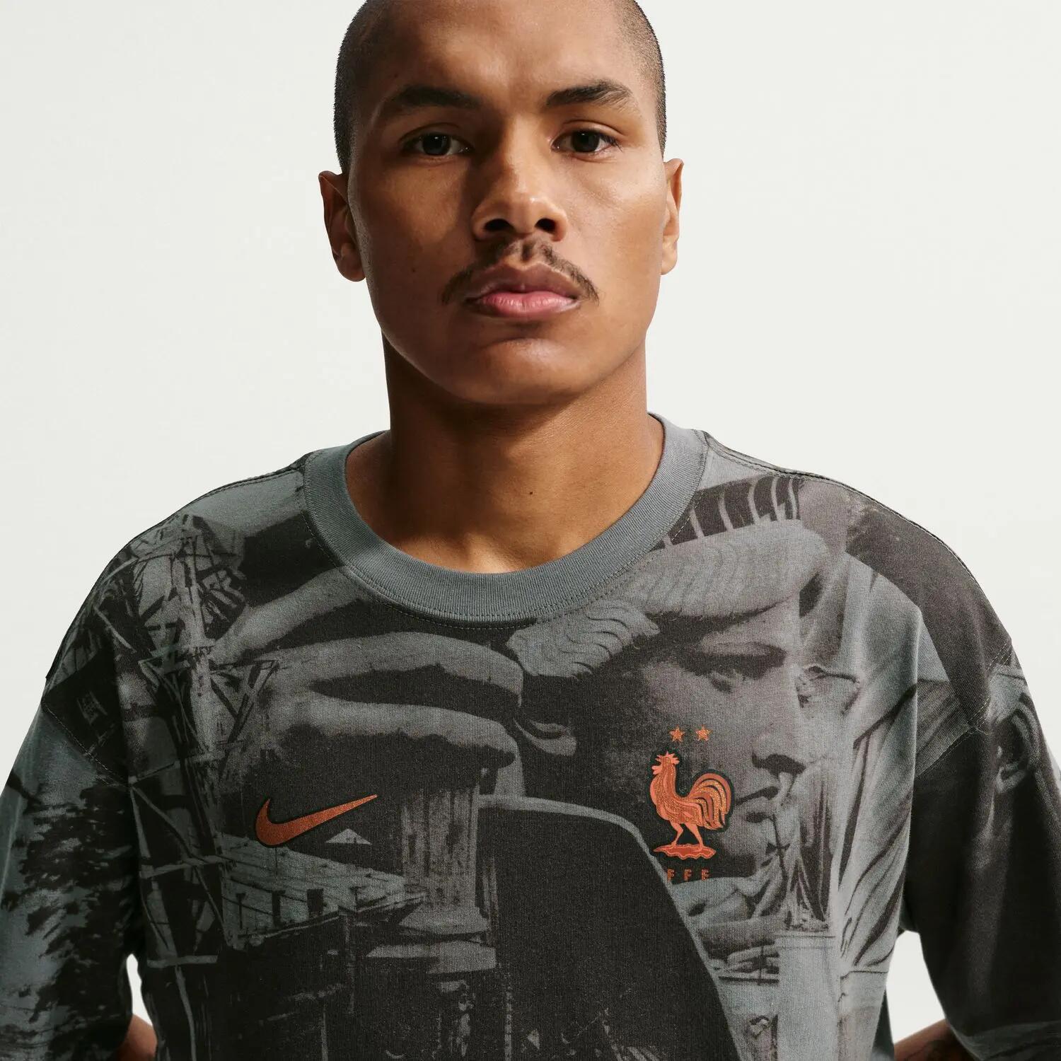 Tricou Nike FFF M Nk Aop Tee 2/5
